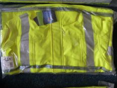 Hi-Vis Softshell Jacket (Yellow) Size: XXL by Pulsar