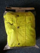 Hi-Vis Executive Jacket (Yellow) Size: L by Newlec