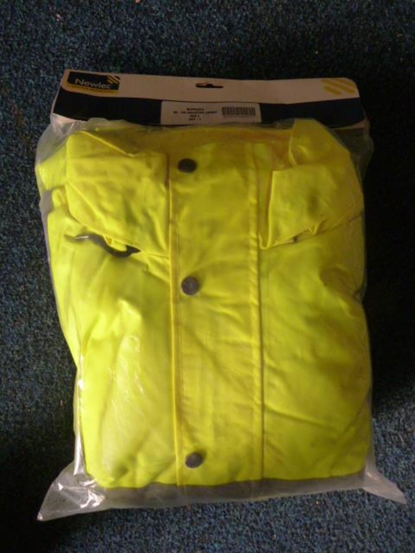 Hi-Vis Executive Jacket (Yellow) Size: L by Newlec
