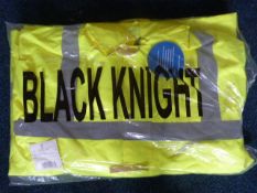 Hi-Vis Jacket (Yellow) Size: L by Black Knight