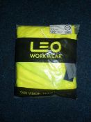 Polycotton Cargo Trousers (Yellow) Size: 38S by Leo Workwear