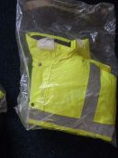 Hi-Vis Bomber Jacket (Yellow) Size: L by Newlec