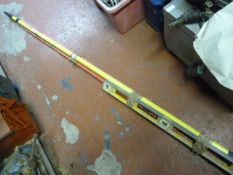 Two Spirit Levels and a Telescopic Handle