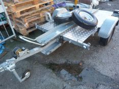 Motorbike Trailer 2.9x1.43m, Gross Weight 350kg,