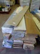 *Pallet of Assorted Plywood Flooring