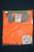 Hi-Vis Polo Shirt (Orange) Size: L