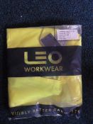 Cargo Trouser (Yellow) Size: 36R by Leo Workwear