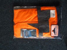 Contrast Bib & Brace (Orange) Size: L by Portwest