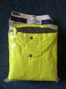 Hi-Vis Bomber Jacket (Yellow) Size: XL by Newlec