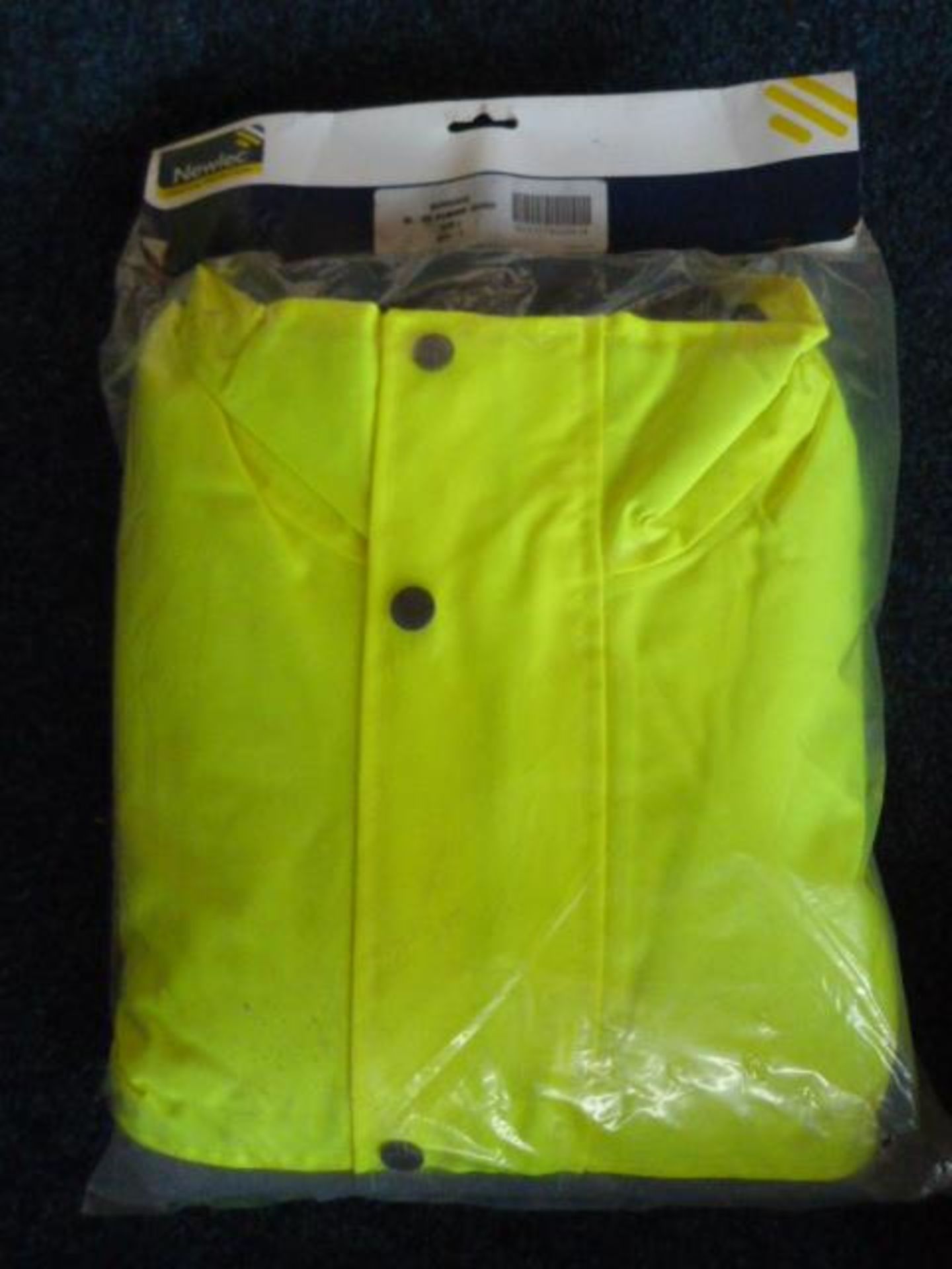 Hi-Vis Bomber Jacket (Yellow) Sixe: L by Newlec