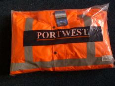 Hi-Vis Traffic Jacket (Orange) Size: Large by Portwest