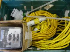 Box of Industrial Leads, etc.