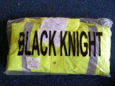 Hi-Vis Jacket (Yellow) Size: M by Black Knight