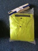 Hi-Vis Bomber (Yellow) Size: M by Newlec