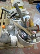 *Three Tubs of Assorted Tools and Fittings