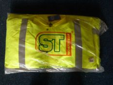 Hi-Vis Standard Parker (Yellow) Size: XXXL by ST Workwear