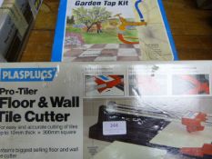 Garden Tap Kit and a Tile Cutter