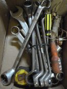 *Box of Ring Spanners and Assorted Tools