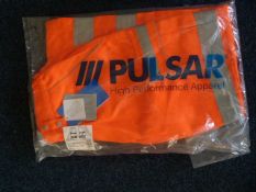 Hi-Vis Work Trouser (Orange) Size: 30S by Pulsar