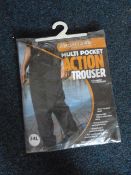 Multi Pocket Work Trousers (Black) Size: 34L by Regatta