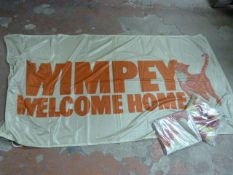 Three Wimpey Flags