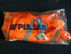 Hi-Vis Coveralls (Orange) Size: XXL by Pulsar