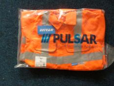 Hi-Vis Coverall (Orange) Size: Small by Pulsar