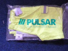 Hi-Vis Work Trousers (Yellow) Size: L by Pulsar