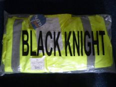 Hi-Vis Jacket (Yellow) Size: XXL by Black Knight
