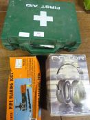 Pipe Flaring Tool, First Aid Kit and Ear Defenders