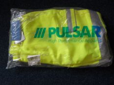 Hi-Vis Work Trousers (Yellow) Size: 38S by Pulsar