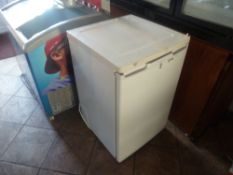 * Domestic white fridge 550w 850h 590d