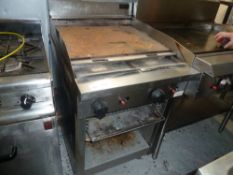 * Cobra gas griddle, free standing 600 x 800 x 900