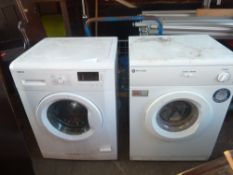 * Washer & Dryer (white)