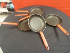 * 6x high quality vogue frying pans, all in excellent condition