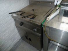 * Lincat double bowl fryer (ex local authority)