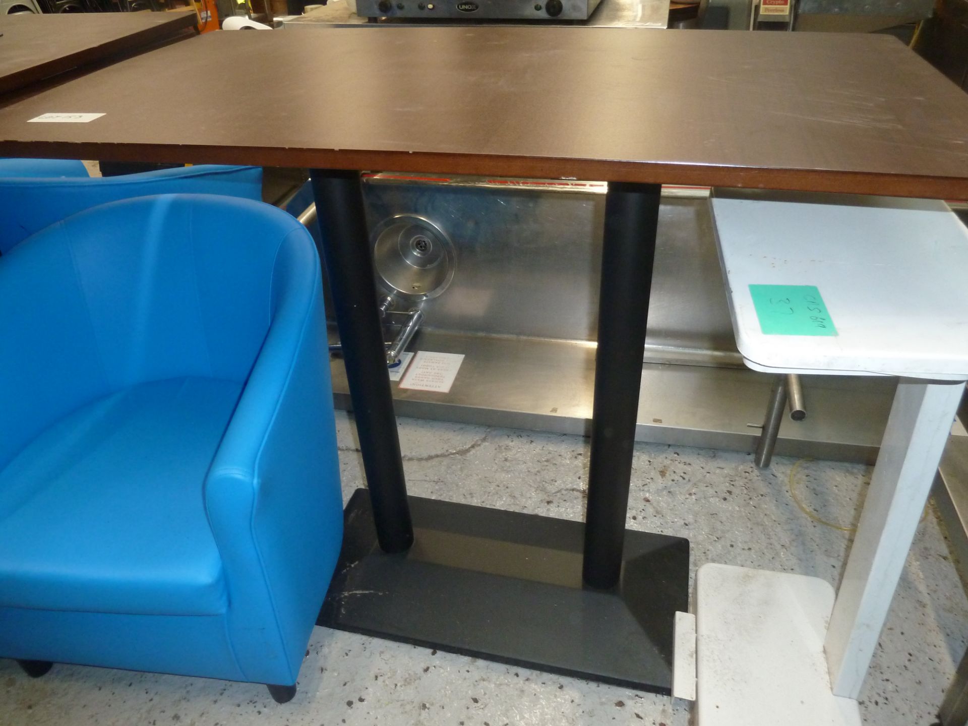 * Four Double Poser Tables 1200 x 700 x 1050 in excellent condition - Bild 2 aus 2