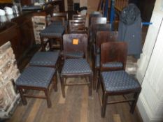 * Assortment of matching pub chairs and stools (11xchairs) (2xtall stools) (2xshort stools)