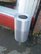 * Aluminium waste bin