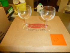 * Set of 52 goblets, all in excellent clean condition with no chips or cracks.