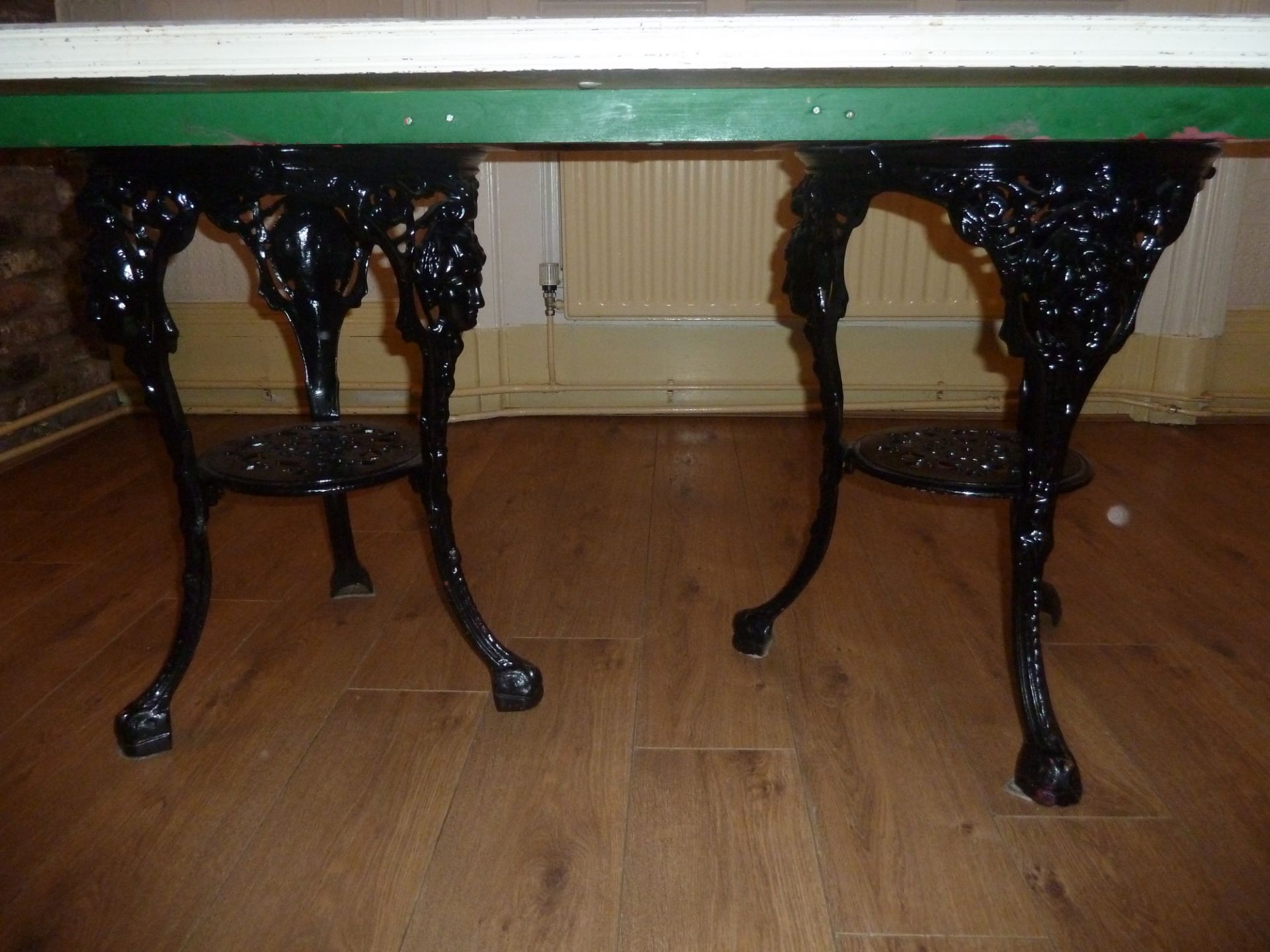 * Set of 8 high quality cast iron table bases (Black) - Bild 4 aus 5