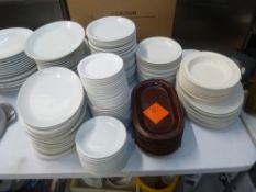 * Assortment of plates and bowls