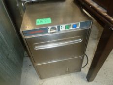 * Comenda glass washer 480w x 700h trays 400x400