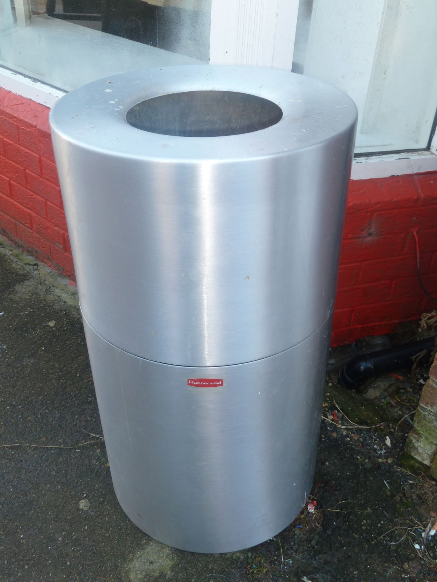 * Aluminium waste bin - Image 2 of 3