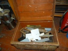 Tin Trunk and Contents