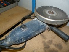 AEG 9" Grinder with Stone Cutting Disc