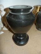 *Large Black Marble Urn