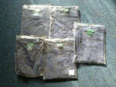 Five Eki Polo Shirts (Dark Navy) Size: Medium