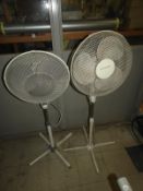 *Two 16" Pedestal Fans