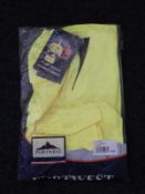Portwest Hi-Vis Shorts (Yellow/Grey) Size: Small
